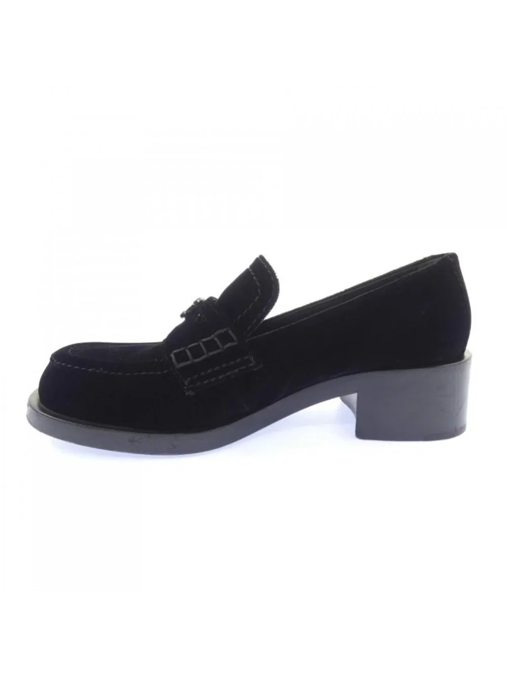 Chanel Loafers Shoes Black